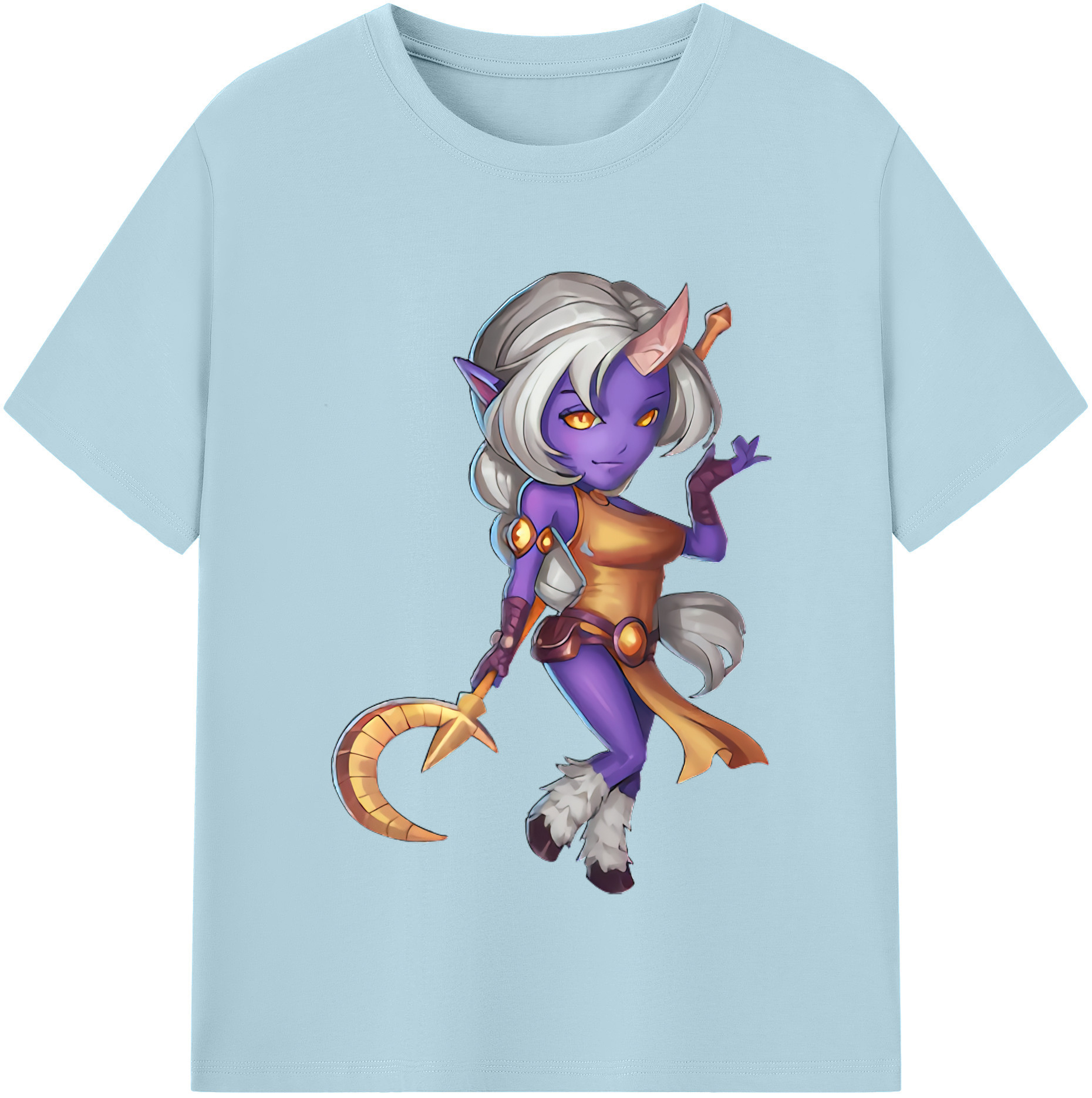 リーグ・オブ・レジェンド League of Legends LOL 綿100％半袖Tシャツ（フロントプリント）